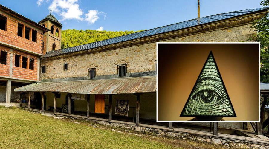 (ФОТО) Мистичните симболи во црквата „Успение на Пресвета Богородица“ во Гари